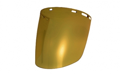Protector Facial Libus Burbuja Transparente Gold para Altas Temperaturas Norma ANSI